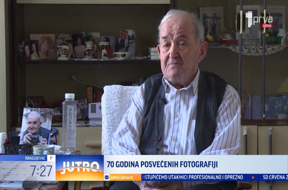 Donosimo vam priču o Miodragu Tomiću, najstarijem jagodinskom fotografu