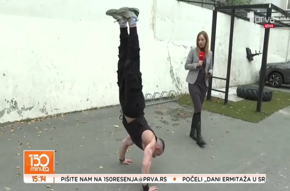 Mileta je Ginisov rekorder u sklekovima