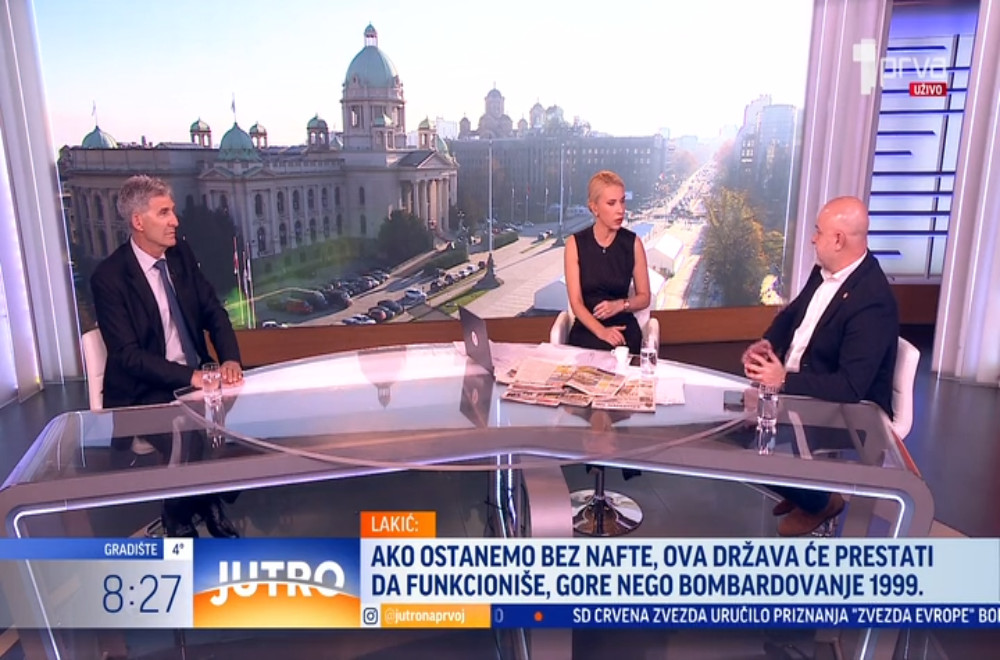 Prelistavanje štampe sa Ljubodragom Savićem i Markom Lakićem