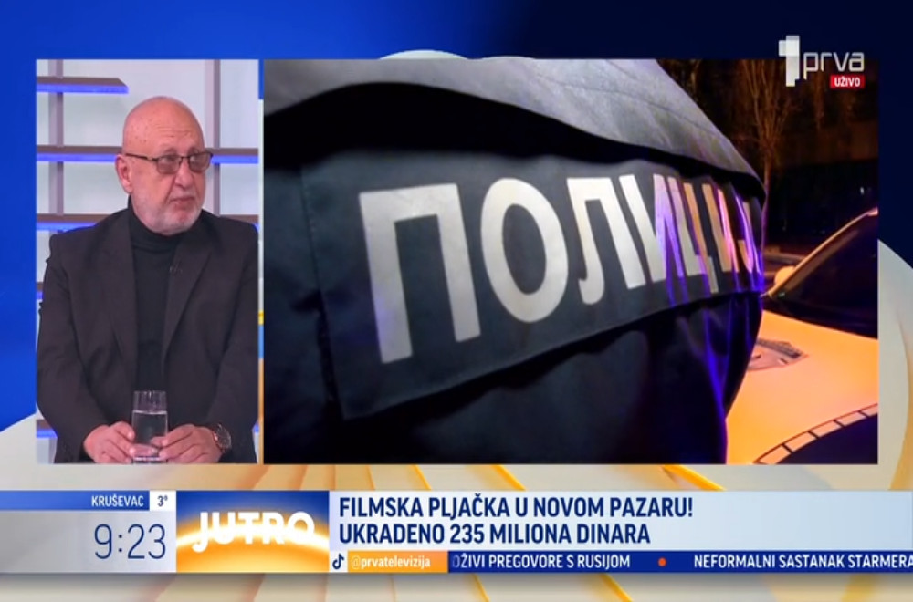 U Novom Pazaru iz blindiranog vozila ukradeno više stotina miliona dinara