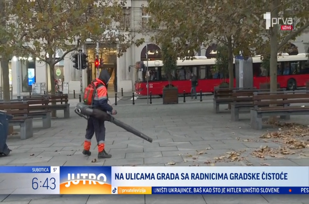 Kako radni dan započinju radnici Gradske čistoće?