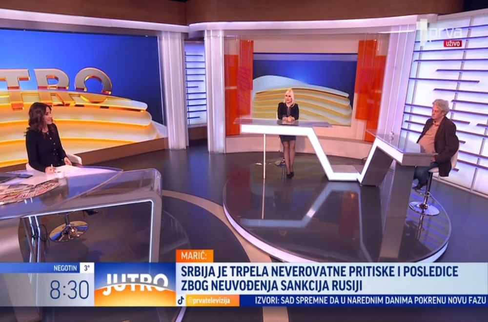 Prelistavanje štampe sa Zoranom Mihajlović i Milomirom Marićem