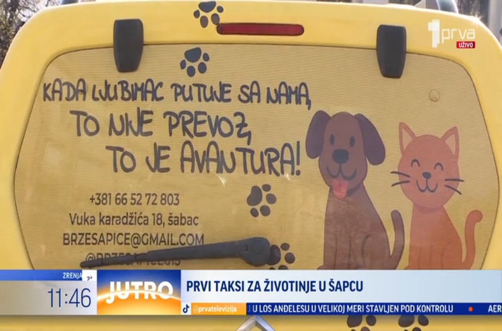Prvi Pet Taxi u Šapcu