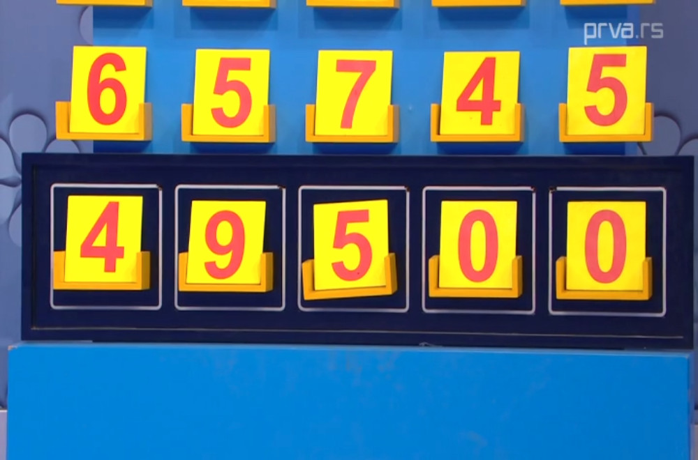 Pogodi cenu tačno - 25.11.2025.