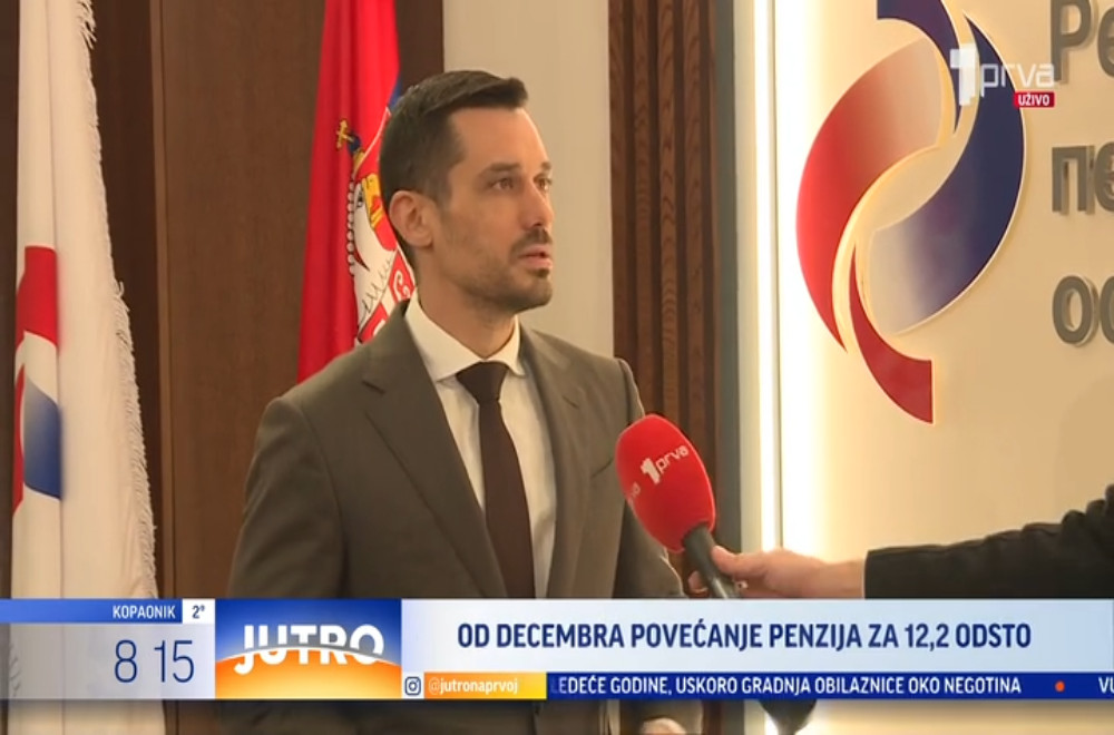 Od 1. decembra uvećavanje penzija