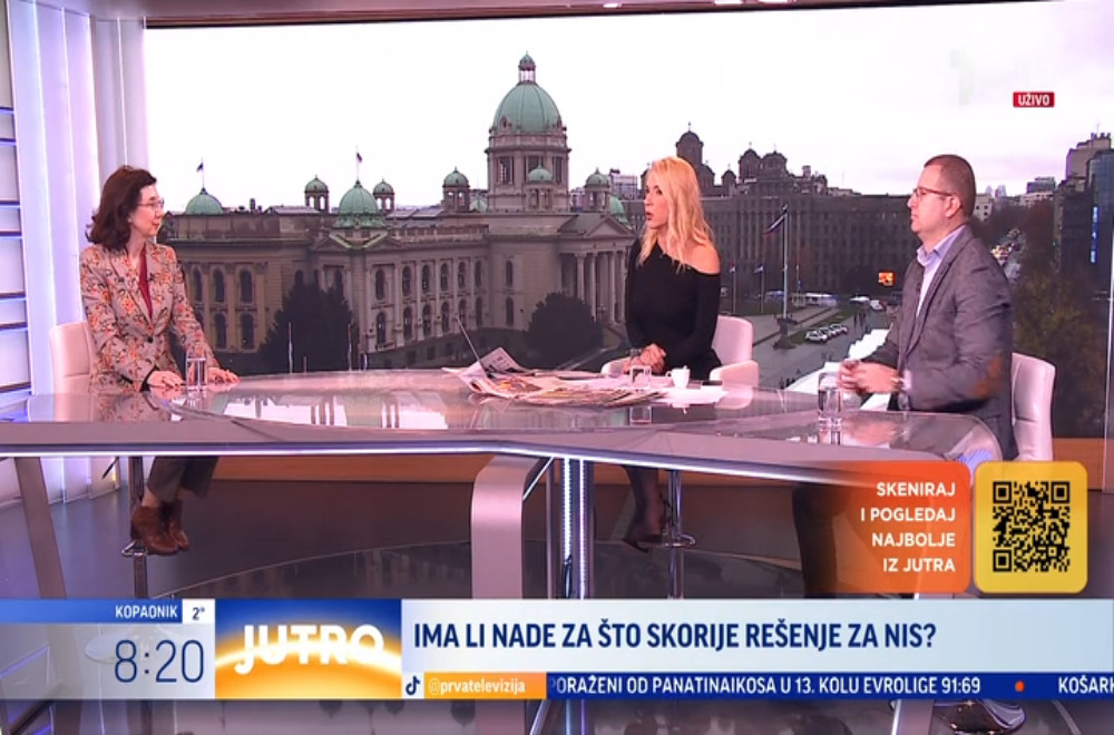 Prelistavanje štampe sa Draganom Mitrović I Milanom Babovićem