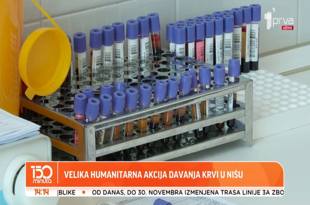 Velika humanitarna akcija davanja krvi