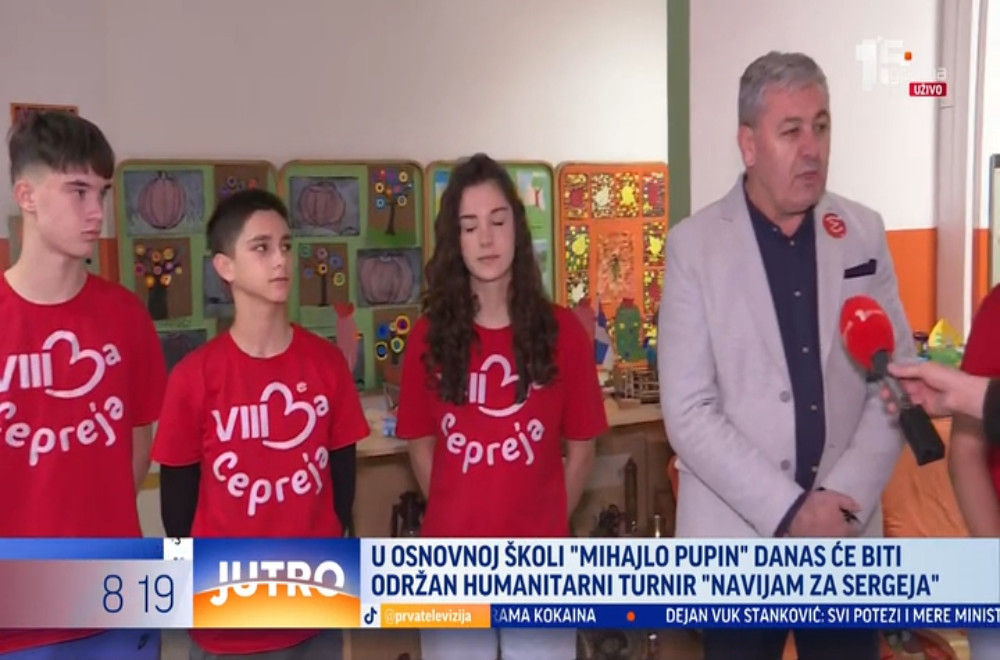 Humanitarni turnir “Navijam za Sergeja”