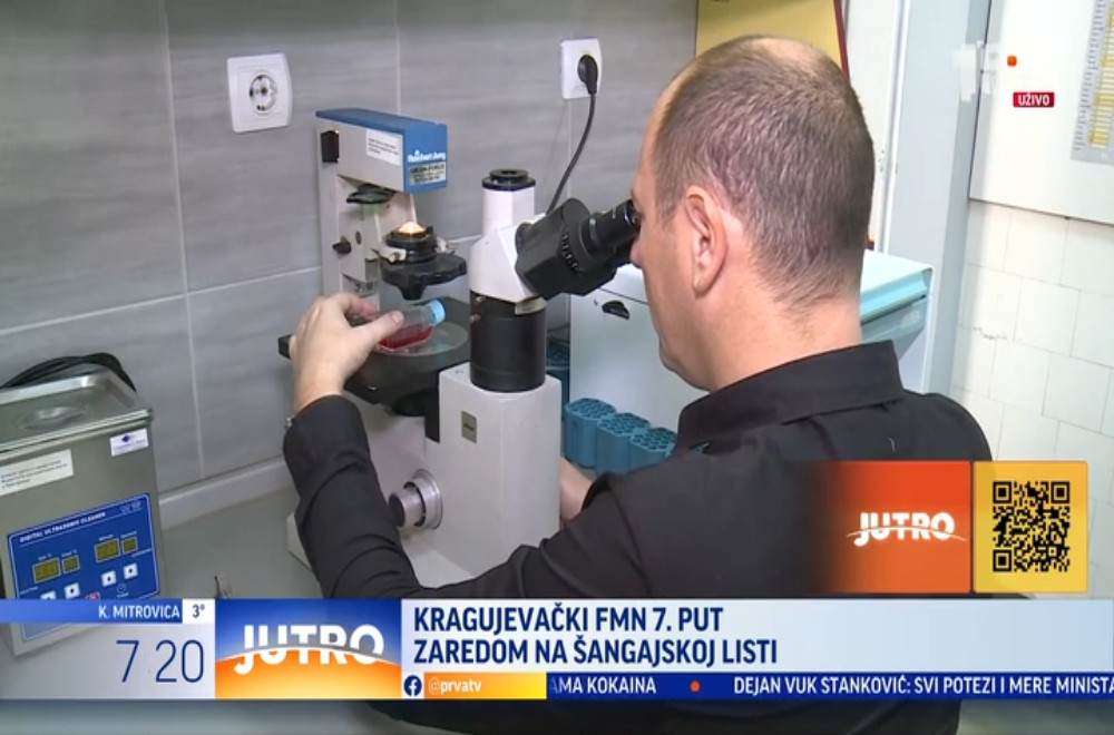 Svetski uspeh naučnika iz Kragujevca