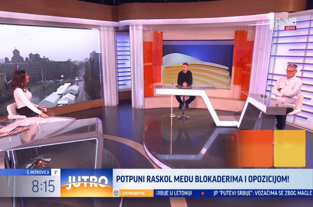 Prelistavanje štampe sa Vladimirom Vuletićem i Duškom Vukajlovićem