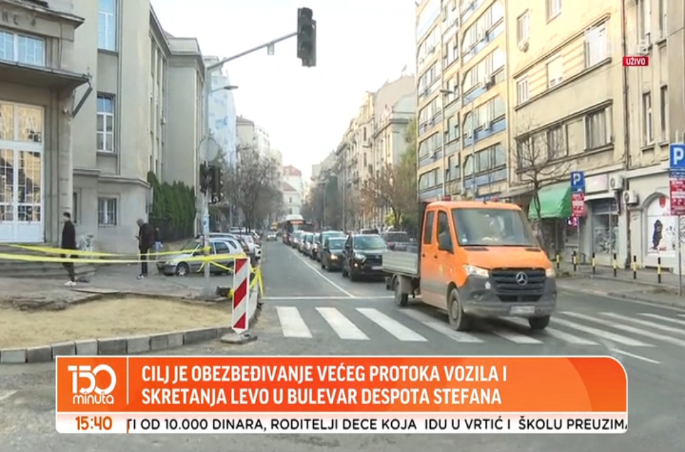 Započeti radovi u Cetinjskoj ulici - evo kako to utiče na saobraćaj