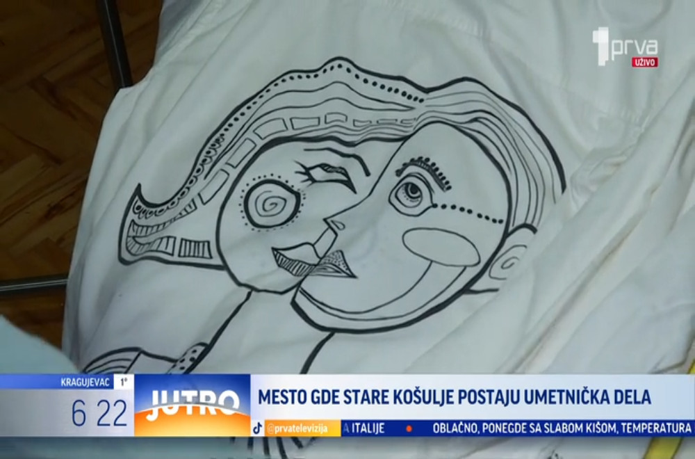 Upoznajte talentovanu slikarku koja starim košuljama daje novi život