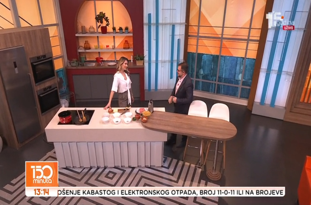 Voditeljka Anđela Đurašković Mrđa kuva za vas