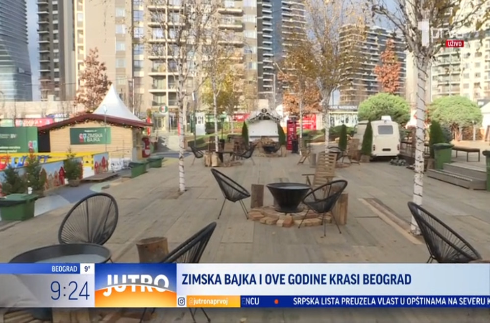 Zimska bajka i ove godine krasi obalu Save