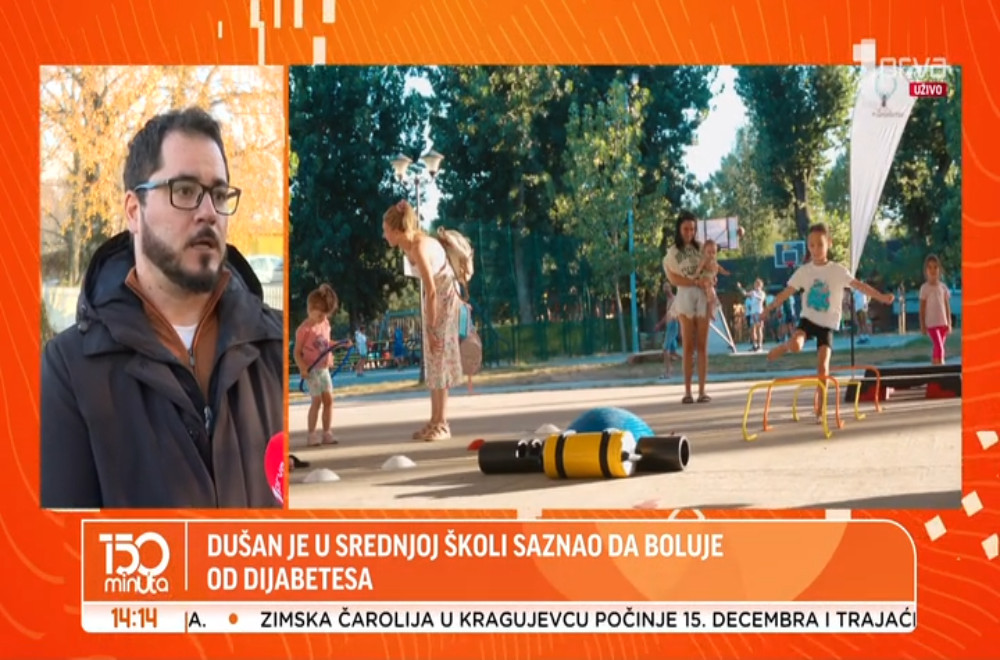 Dušan je u srednjoj školi saznao da boluje od dijabetesa