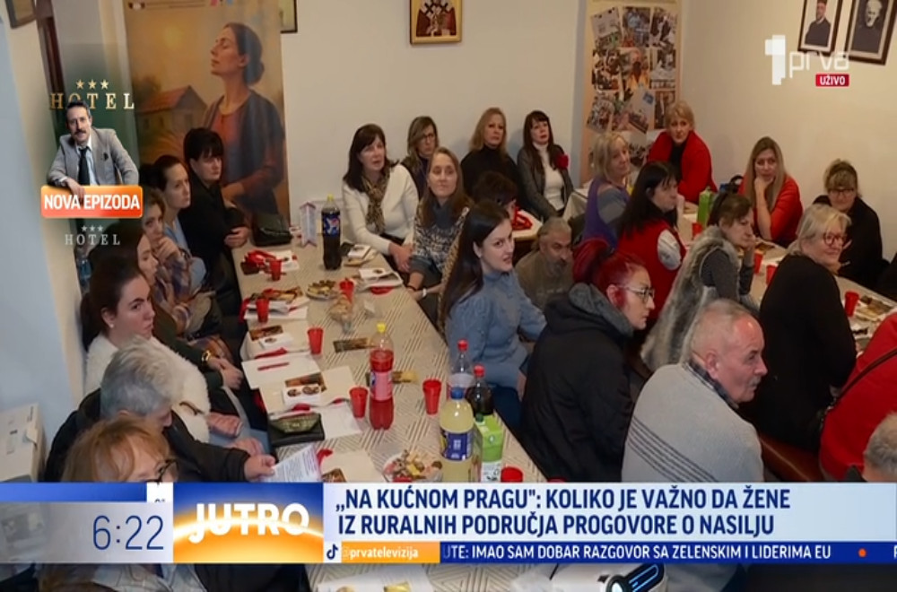 Radionica „Na kućnom pragu“ za žene koje su pretrpele nasilje