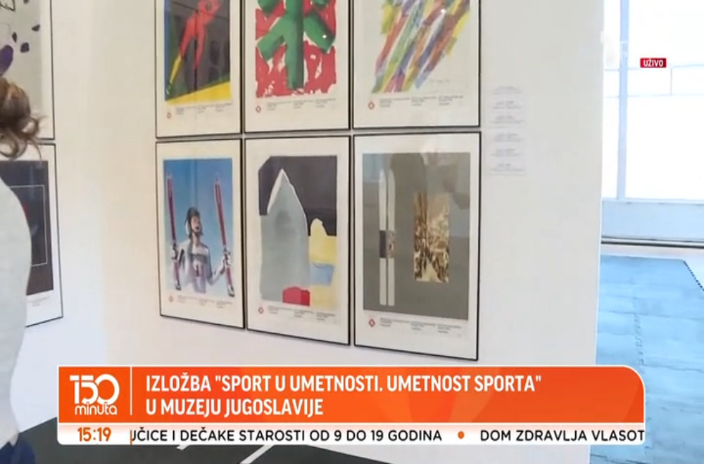 Izložba “Sport u umetnosti. Umetnost sporta” u Muzeju Jugoslavije