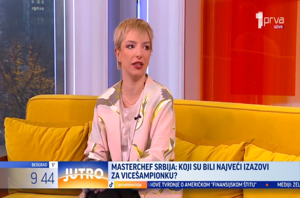 Sanja Berić o vicešampionskoj tituli „MasterChef Srbija“