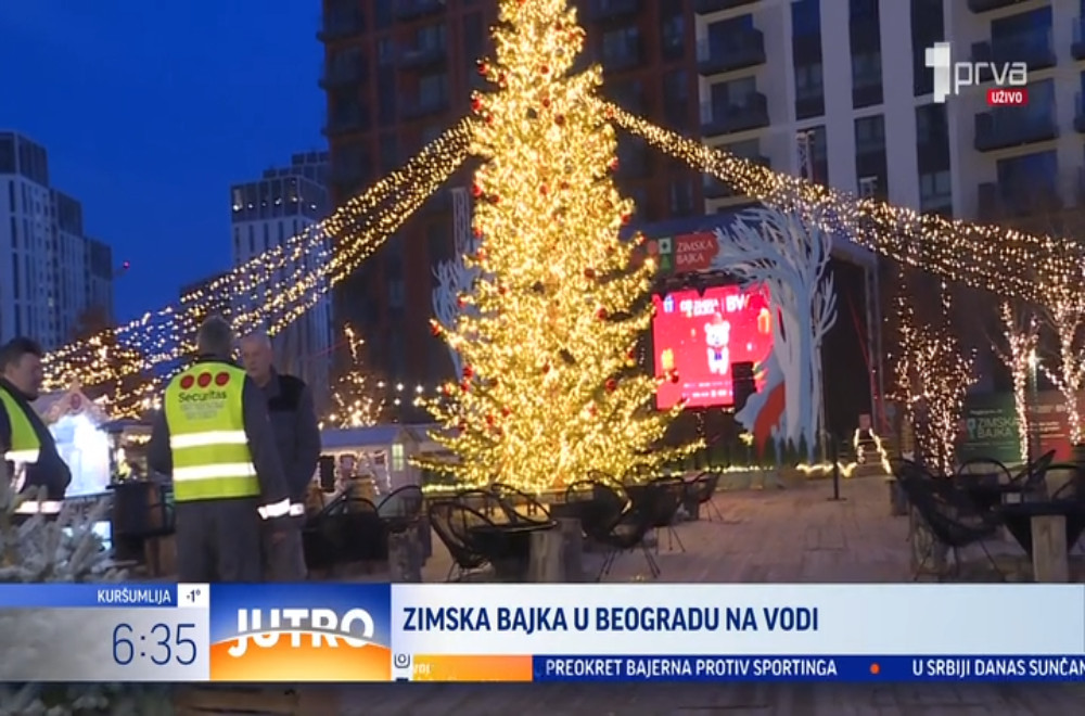 Zimska bajka u Savskom parku pretvorila je Beograd na vodi u mali praznični grad