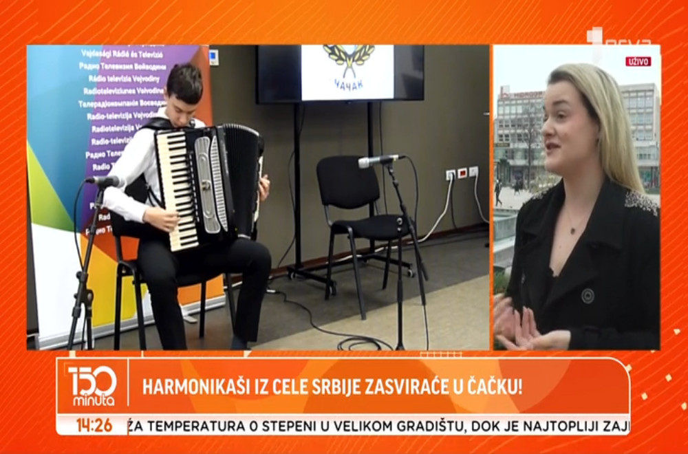 Harmonikaši iz cele Srbije stizu u Čačak
