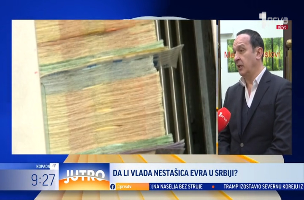 Da li vlada nestašica evra?