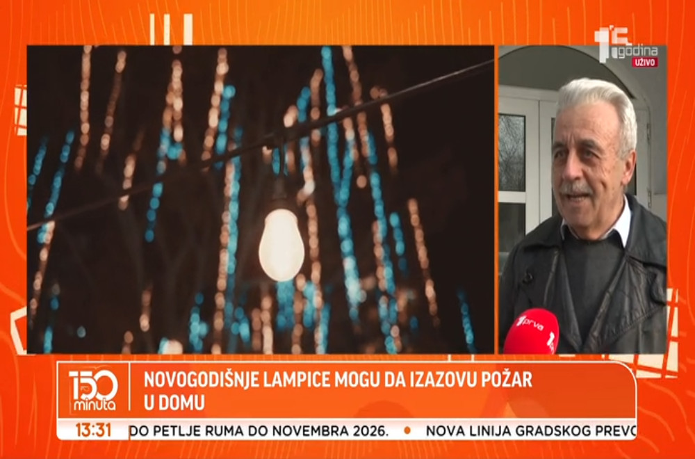 Koliko novogodišnje lampice mogu da budu opasne?