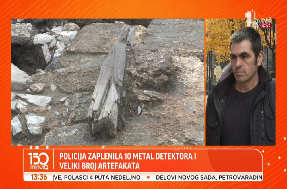 Neovlašćeno iskopavao arheološke predmete