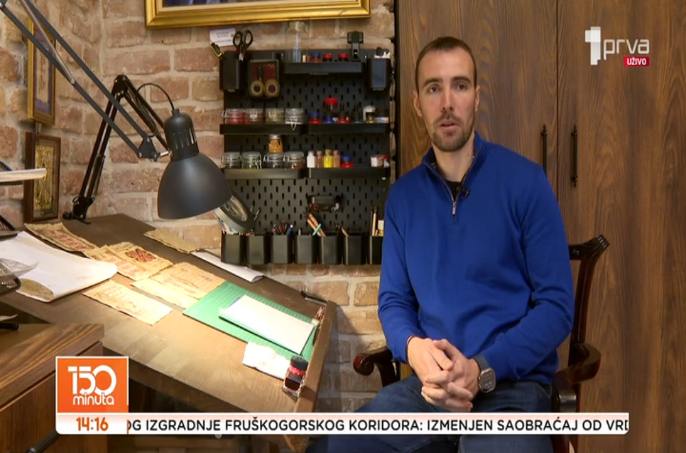 Upoznajte Dušana koji je i kaligraf i spasilac gorske službe spasavanja