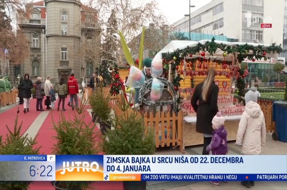 Zimska bajka u srcu Niša