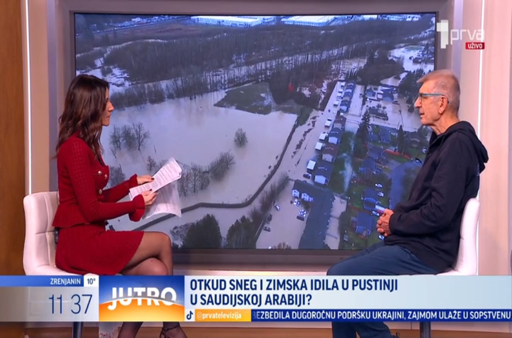 Vremenska prognoza meteorologa Nedeljka Todorovića