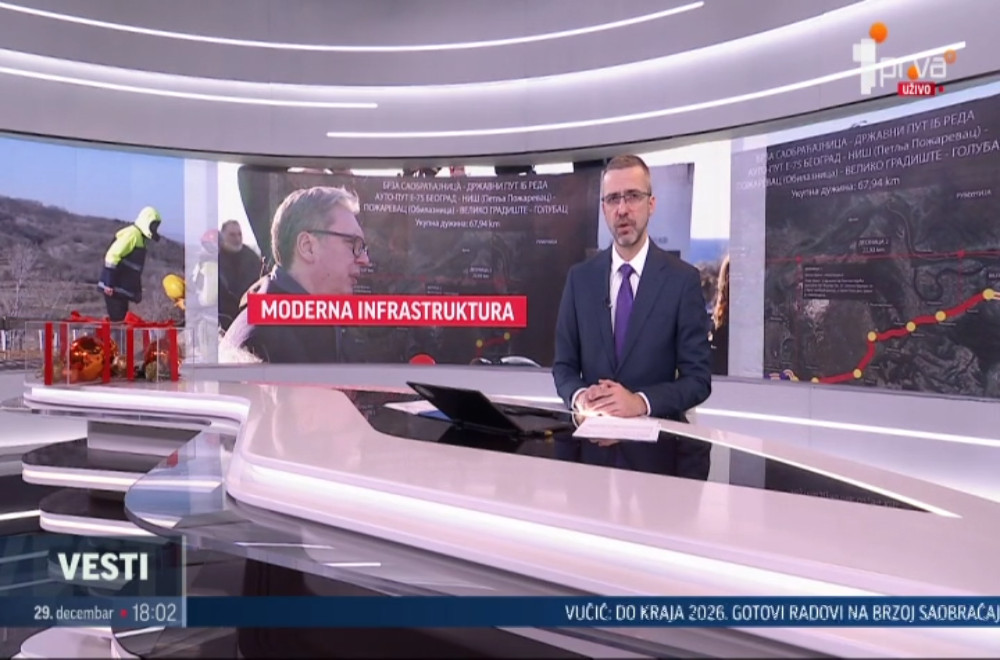 Vesti u 18h - 29.12.2025.
