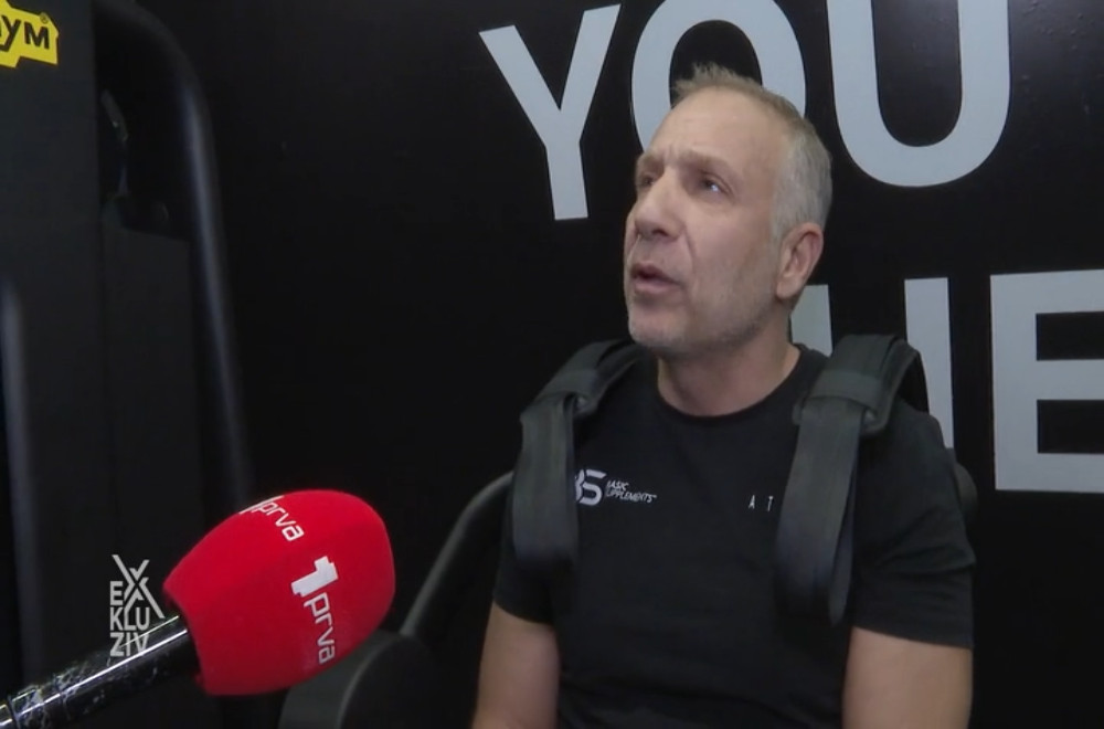 Milan Kalinić u teretani!