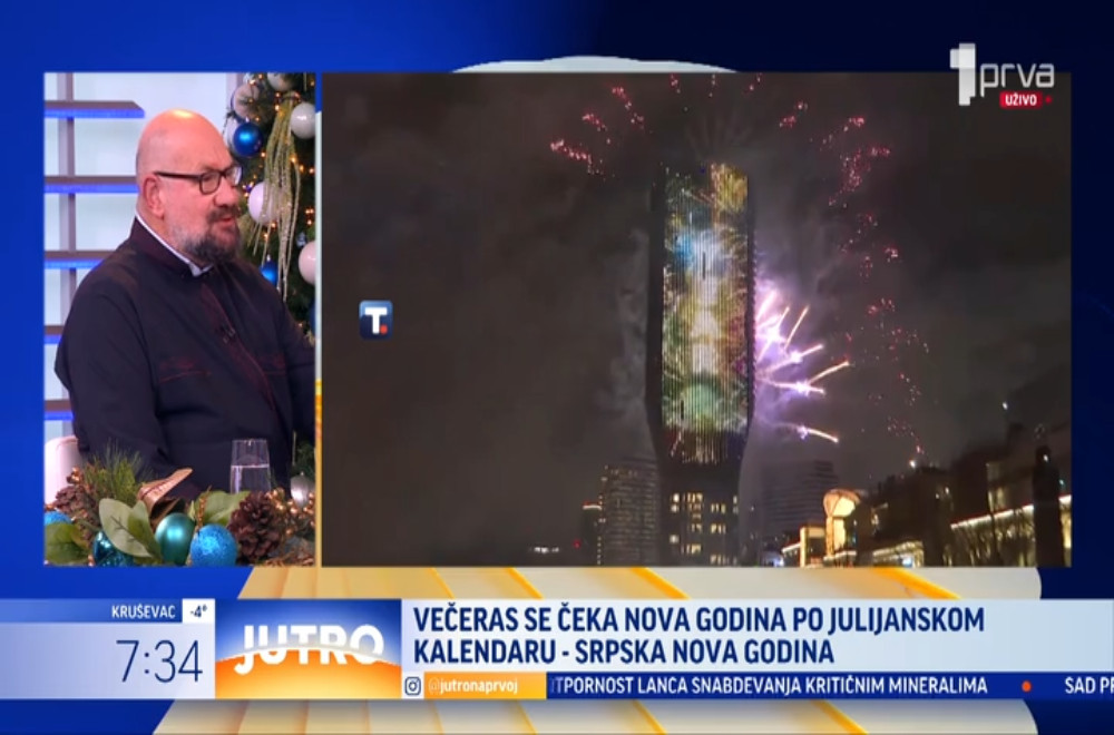 Pravoslavni hrišćani, koji poštuju julijanski kalendar, proslavljaju, večeras, doček Nove godine