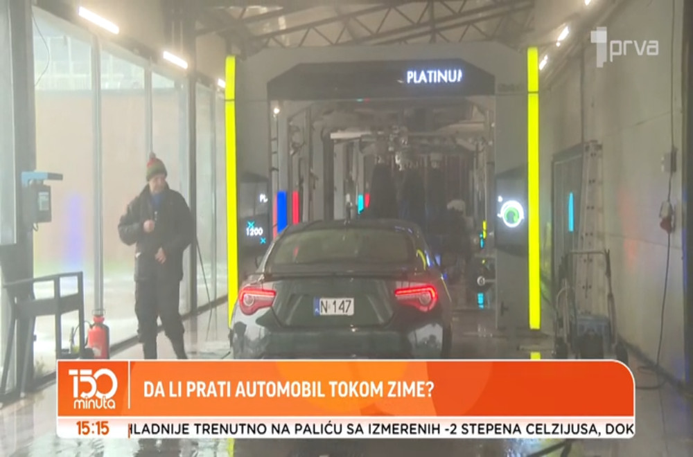 Da li pranje automobila u zimskim uslovima nosi sa sobom i određene rizike?
