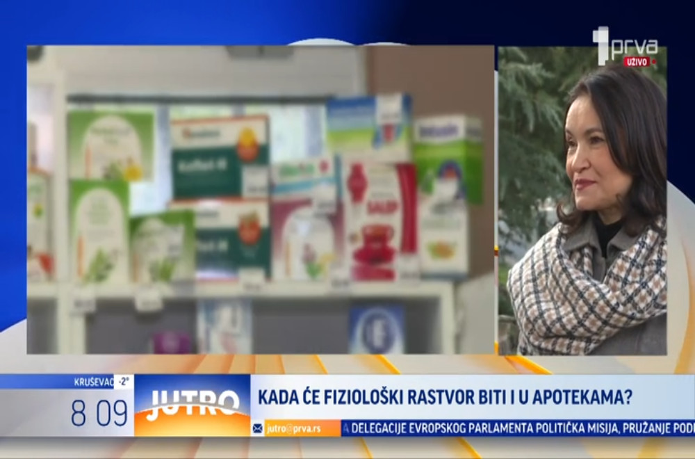 Kada će fiziološkog rastvora biti u apotekama?
