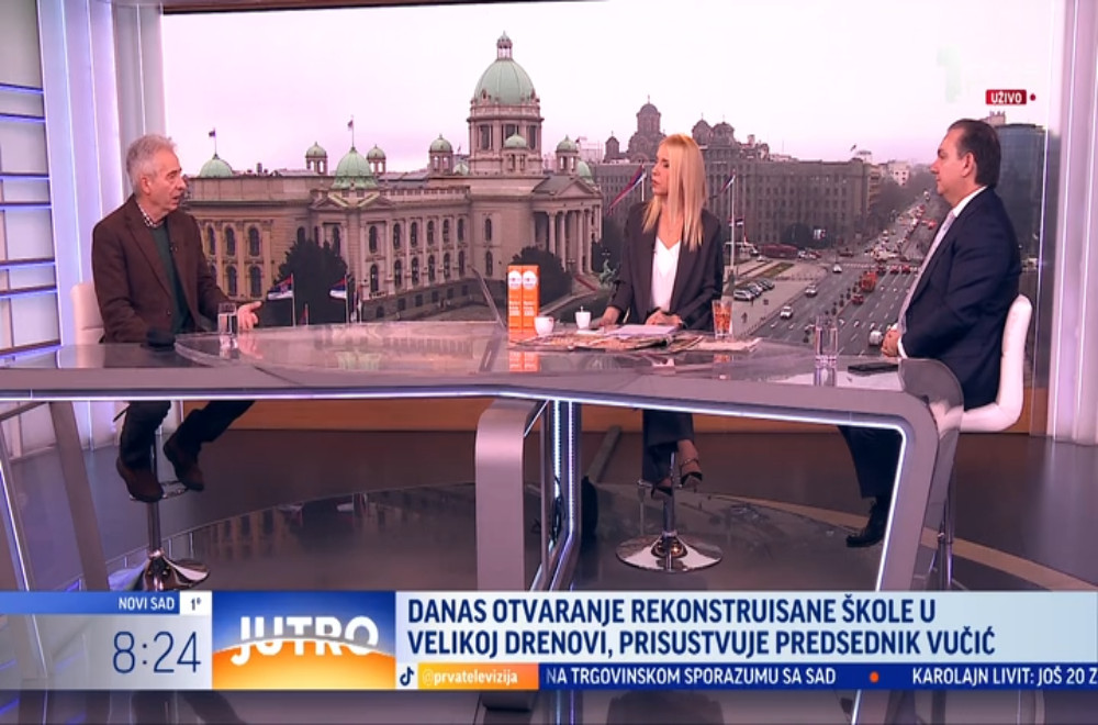 Prelistavanje štampe sa Milovanom Drecunom i Vladimirom Marinkovićem