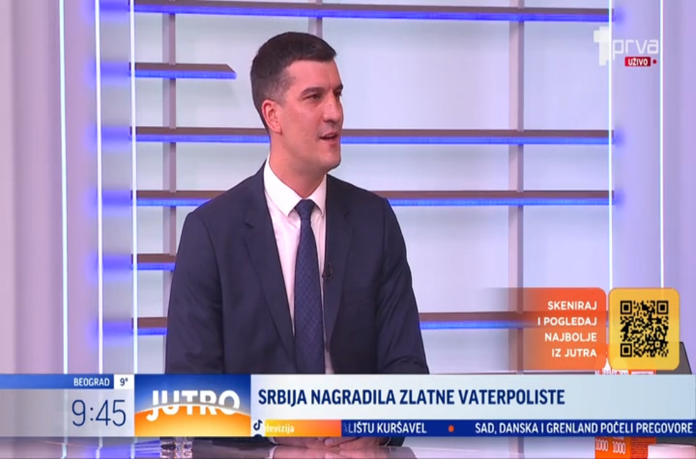 Gost: Marko Kešelj, državni sekretar u Ministarstvu sporta