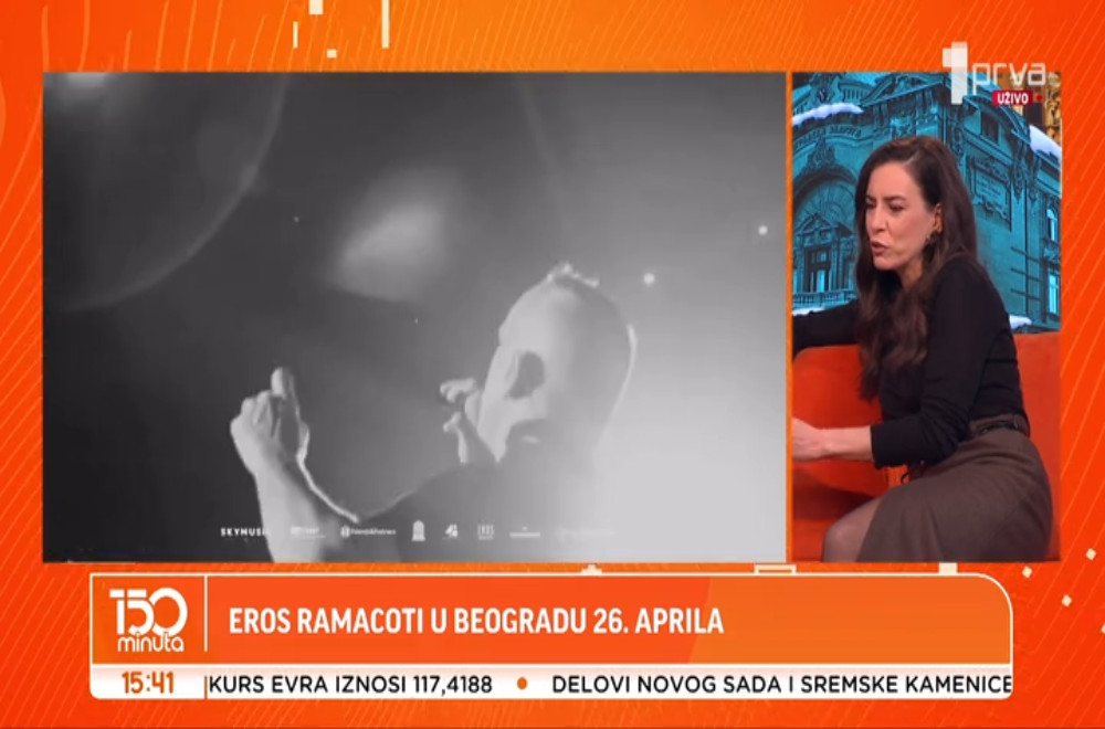 Kako teku pripreme za koncert Erosa Ramacotija?