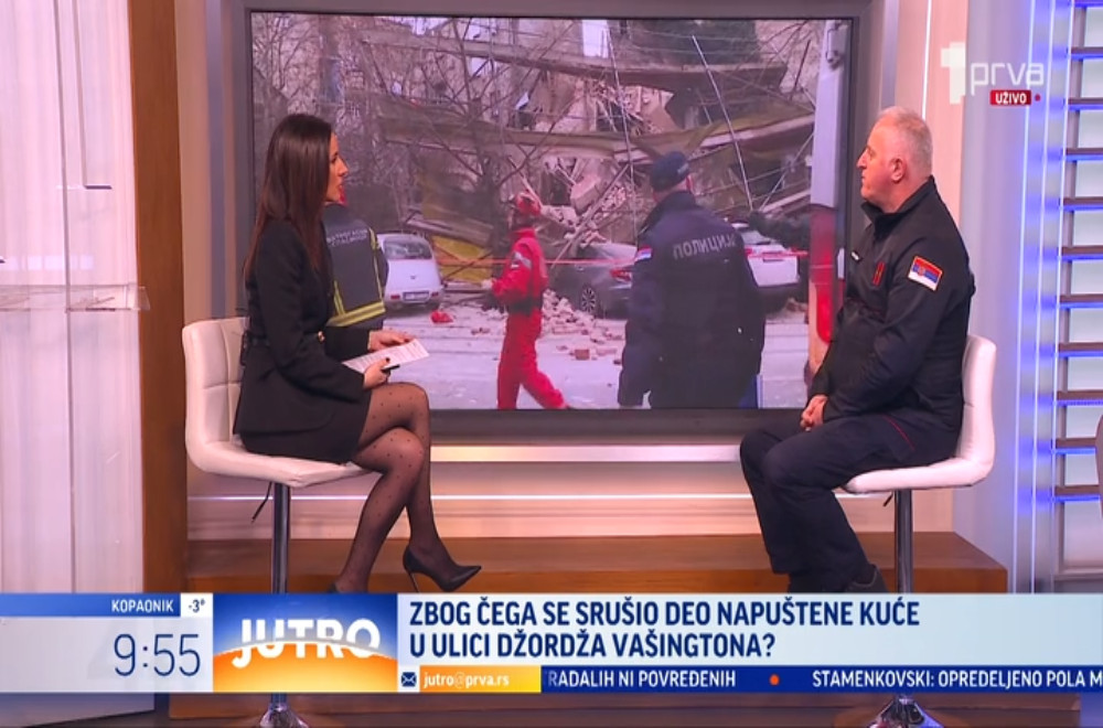 Zbog čega se srušio deo napuštene kuće u ulici  Džordža Vašingtona?
