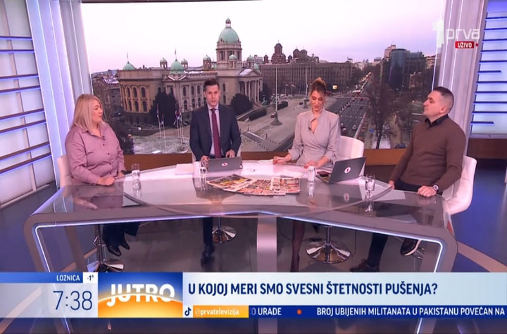 U Srbiji više od trećine građana puši, a taj procenat se povećava sa popularnošću e-cigareta