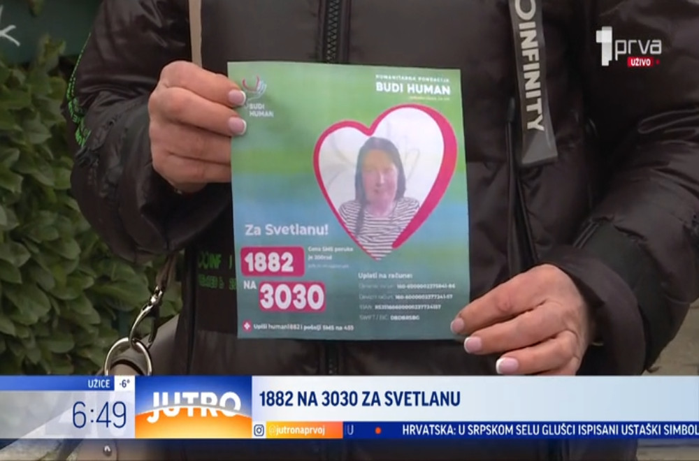 Pomozimo Svetlani da ode na lečenje u Istanbul!