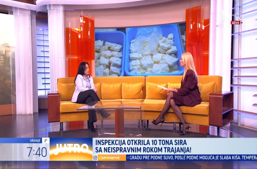 Deset tona sira sa nezakonito produženim rokom trajanja inspekcija povukla iz prometa