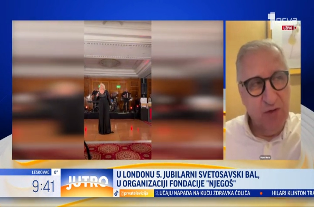 U Londonu će se, 7. februara, održati 5. jubilarni Svetosavski bal, u organizaciji Fondacije "Njegoš"