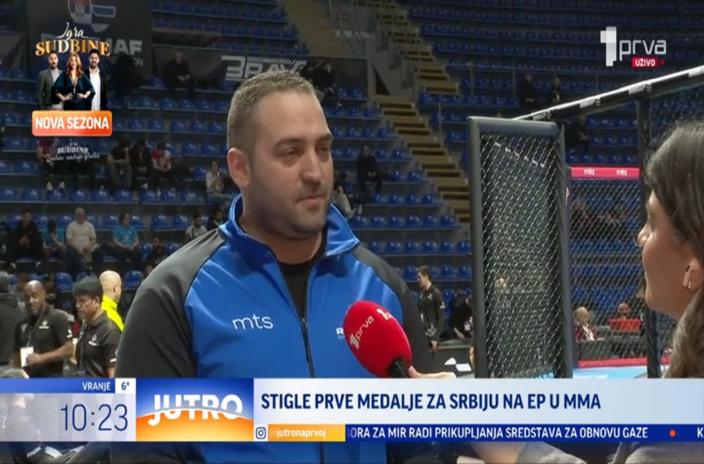 Stigle prve medalje za Srbiju na EP u MMA
