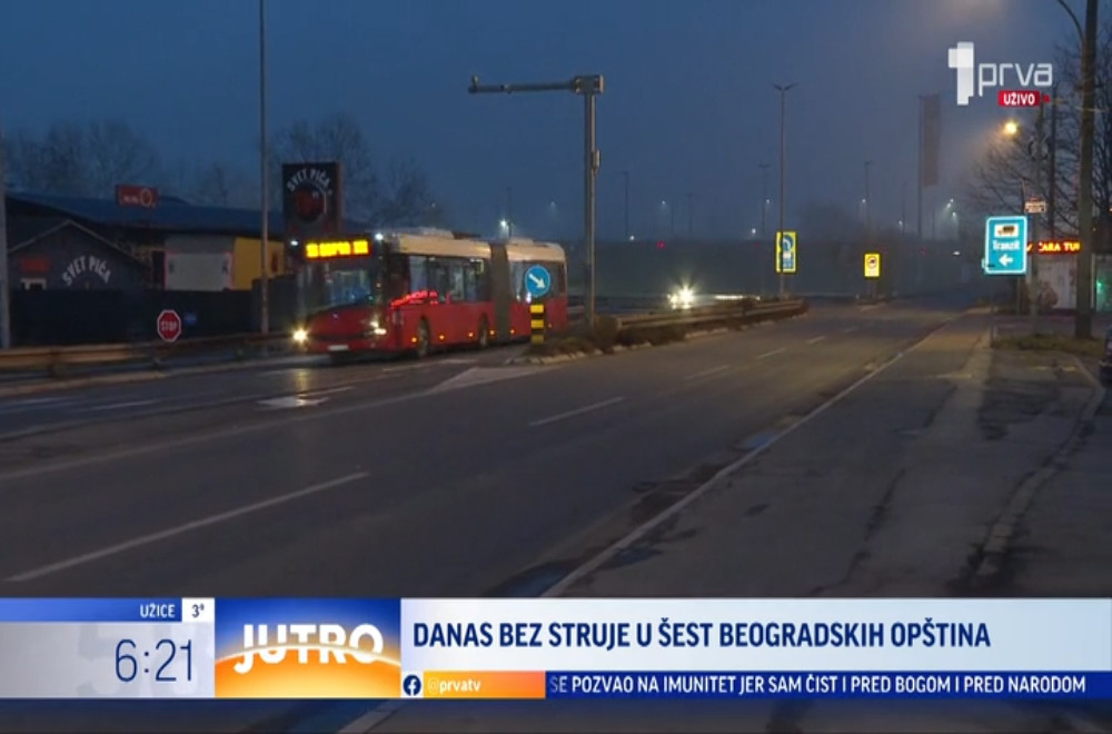 Danas bez struje 6 beogradskih opština