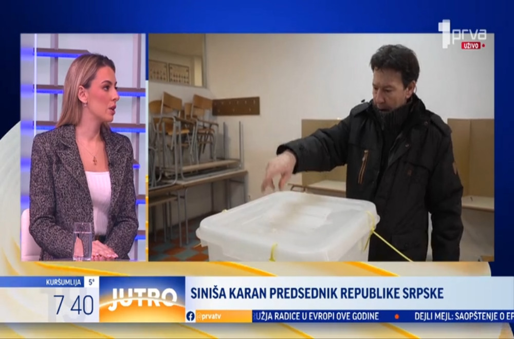 Izbore u Republici Srpskoj analiziraće Sanja Čemerčić, politički analitičar