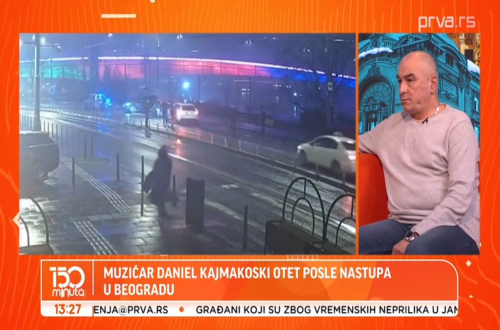 Makedonski pevač Danijel Kajmakoski oslobođen je nakon otmice u Beogradu