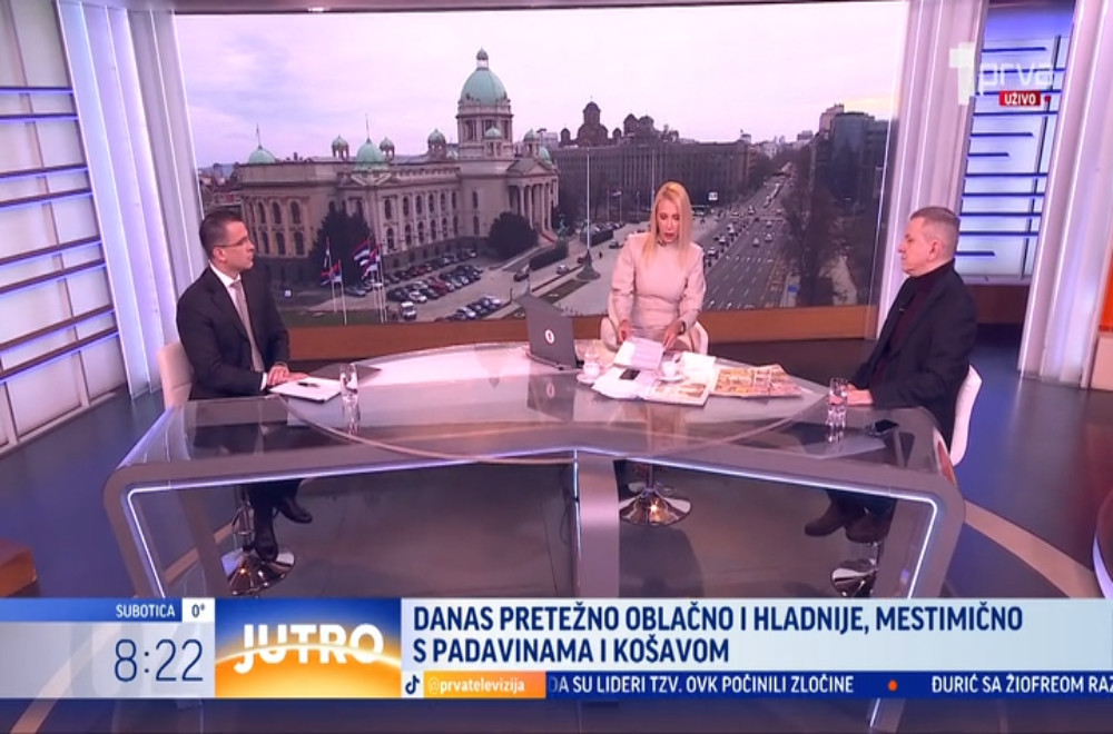 Prelistavanje štampe sa Đorđem Milićevićem i Dušanom Stojakovićem