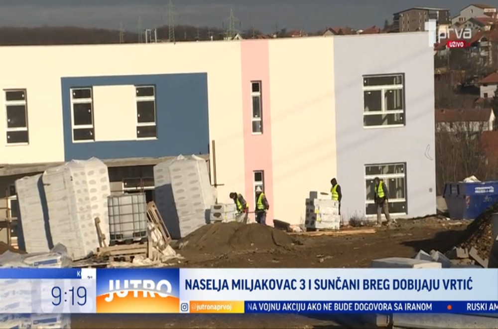Naselja Miljakovac 3 i Sunčani breg dobijaju prvi vrtić