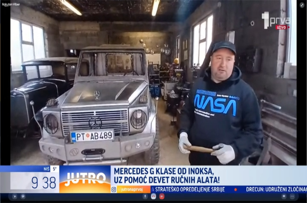 Upoznajte majstora koji je ručno napravio mercedes